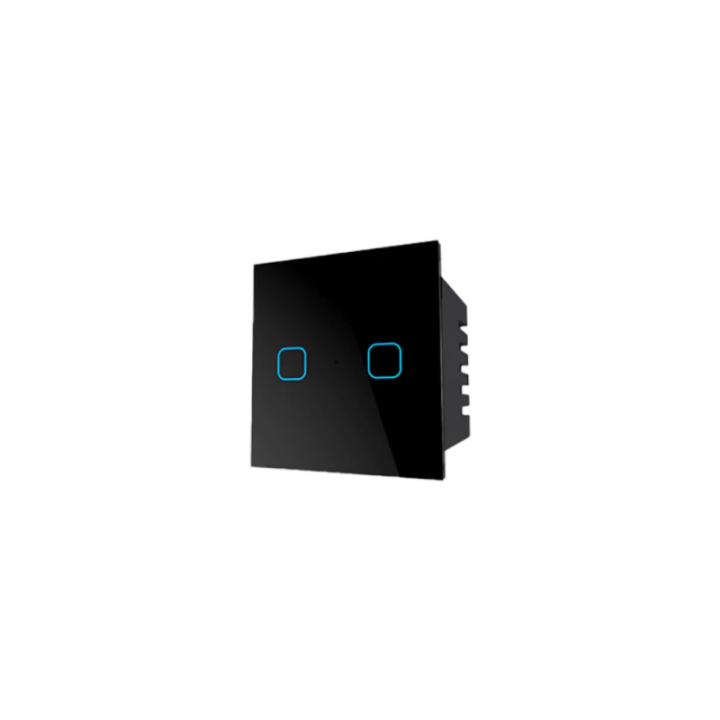 SMART 2 GANG SWITCH BLACK