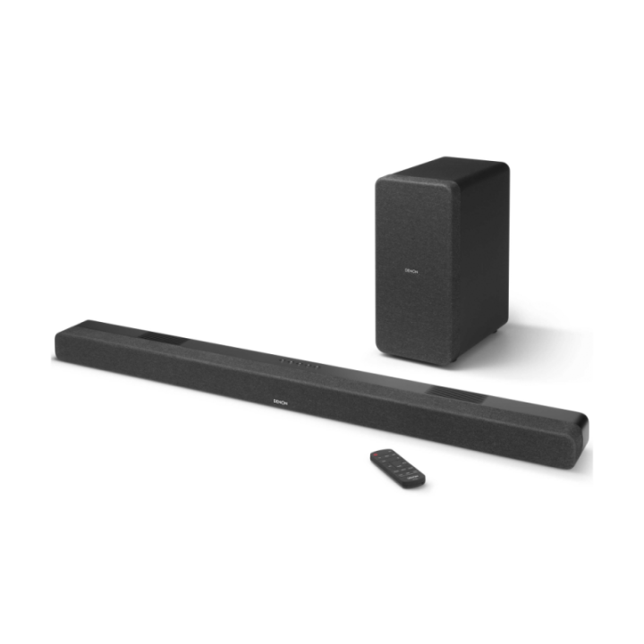 LARGE SOUND BAR WITH DOLBY ATMOS AND WIRELESS SUBWOOFER