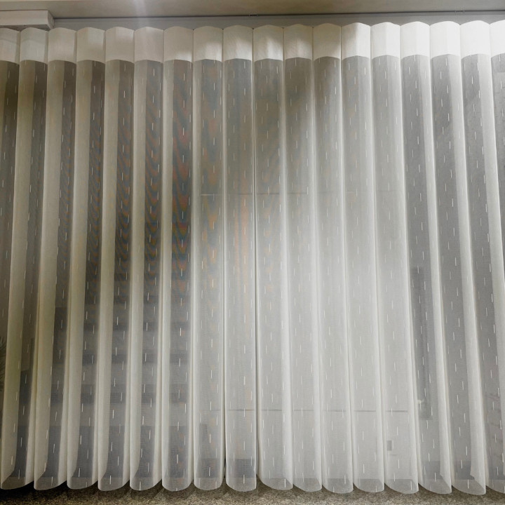 DUAL MAIN & SHEER CURTAIN PER SQFT