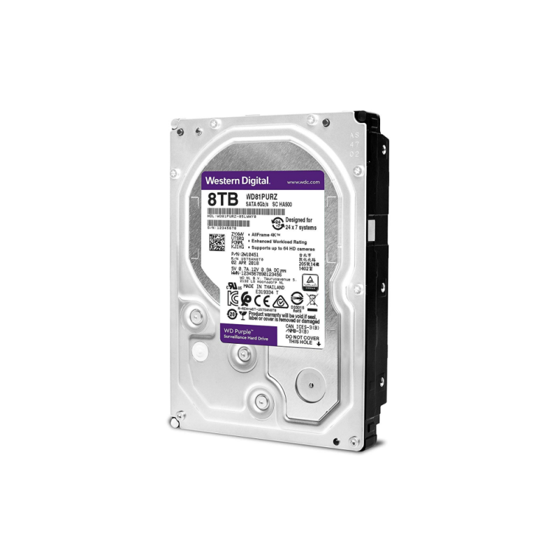 8TB Surveillance Hard Disk  Used for CCTV application
