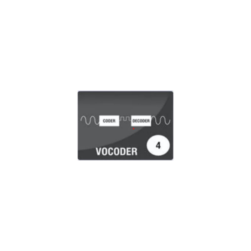 License for VOCODER 4 Channels