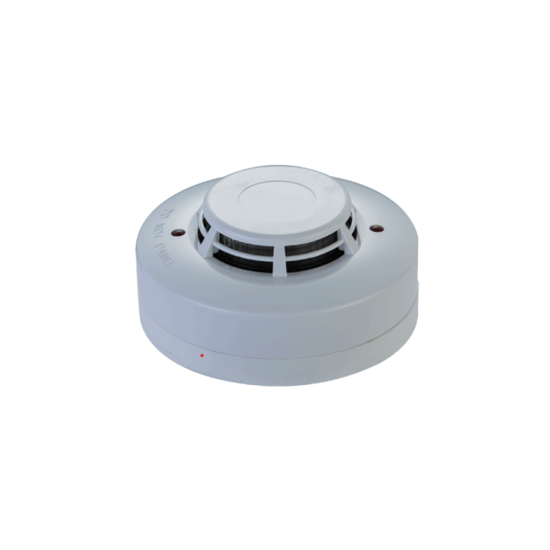 Heat detector rate of rise & fixed temperature with mounting base