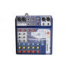 8-channel mixer, Small-format Analog Mixing Console with USB I/O and Lexicon Effects